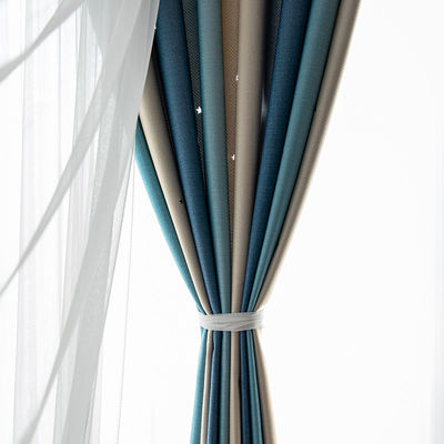 Fenster-Stromausfall-Schatten-Gewebe-Stoff des Wärmedämmungs-Polyester-Vorhangstoff-90%