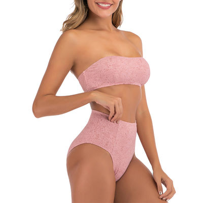Sexy Badeanzug-Frauen Frauen-Badebekleidung Triangl drücken Bikini hoch