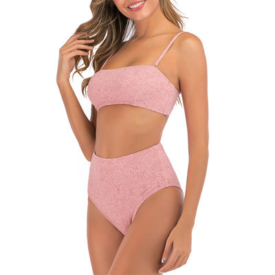 Sexy Badeanzug-Frauen Frauen-Badebekleidung Triangl drücken Bikini hoch