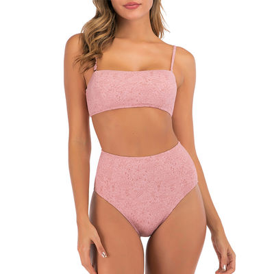 Sexy Badeanzug-Frauen Frauen-Badebekleidung Triangl drücken Bikini hoch