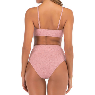 Sexy Badeanzug-Frauen Frauen-Badebekleidung Triangl drücken Bikini hoch