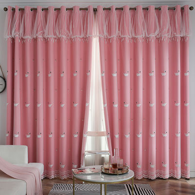 Voile-Fenster-Vorhang-bloßes Gewebe 2.80M 100% Polyester-weiches Chiffon- Weiß