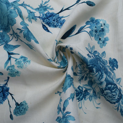 Kleiderbreathable Viskose-Gewebe-Krepp-mit Blumendruck