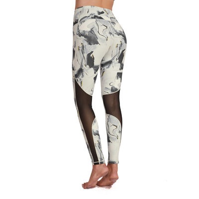 Frauen-Polyester-Yoga keucht Breathable Sport-Turnhallen-Gamaschen