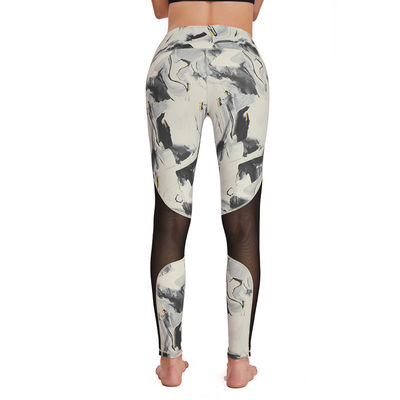 Frauen-Polyester-Yoga keucht Breathable Sport-Turnhallen-Gamaschen