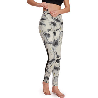 Frauen-Polyester-Yoga keucht Breathable Sport-Turnhallen-Gamaschen