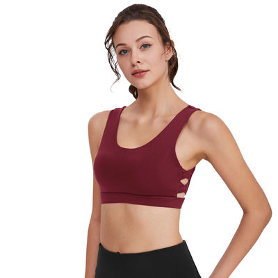 Schultergurt-Breathable Sport-BH-hygroskopisches Yoga-schnelle trocknende Spitze