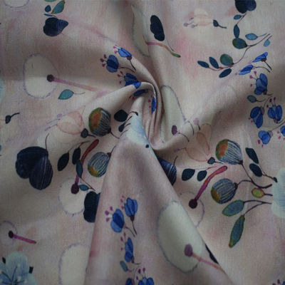 47*58 180gsm druckte Viskose-Twill-Gewebe Lenzing Ecovero