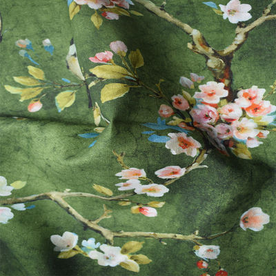 Moderne Polyester-Baumwollgewebe-Ramiefaser-Baumwollseide Druckgewebe