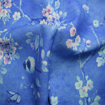 Moderne Polyester-Baumwollgewebe-Ramiefaser-Baumwollseide Druckgewebe