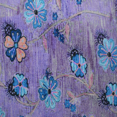 Ramiefaser Digital 55% Viskose-45%, die Kleiderbaumwollgewebe druckt