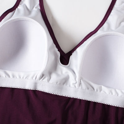 Sommer-Strand-zufälliger Polyester-Badeanzug-Bikini-rückenfreie Badeanzüge
