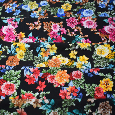 Textilkleiden einfacher reagierender Druckhemd-Sommer gesponnenes Rayon-Gewebe