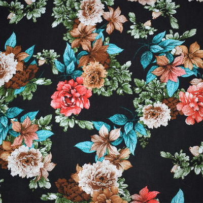 Textilkleiden einfacher reagierender Druckhemd-Sommer gesponnenes Rayon-Gewebe