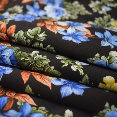 Einfaches Viskose-Gewebe Digital, die Rayon-Gewebe 100% druckt