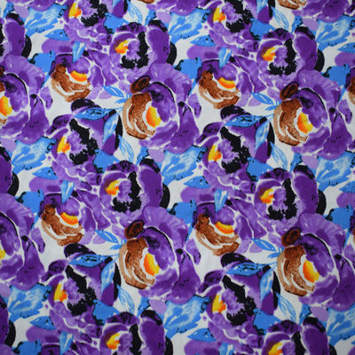 100% gesponnenes Viskose-Gewebe-Druck-Rayon-Gewebe-mittleres Gewicht