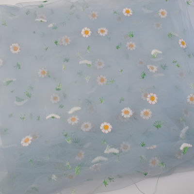 Weiches Rollenbolzennylonfiletarbeit Tulle-Öse Mesh Fabric Sustainable