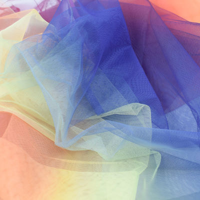 Weiches Polyester 30GSM Netto-Mesh Bridal Wedding Tulle Lace-Gewebe