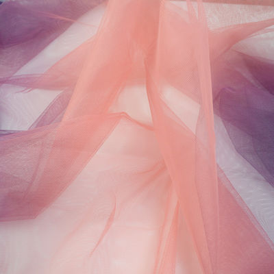 Weiches Polyester 30GSM Netto-Mesh Bridal Wedding Tulle Lace-Gewebe