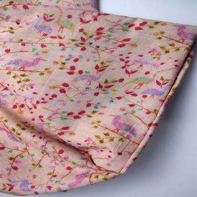 Blumen-Digital-Baumwolle druckte Spandex, Chiffon- Gewebe 54*58 auszudehnen