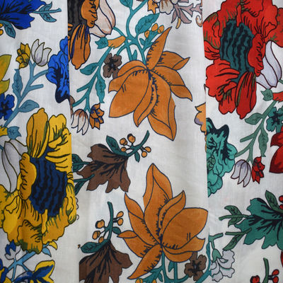 Gefärbtes Falten-beständiges gesponnenes Baumwolle-Tencel-Gewebe des Twill-100