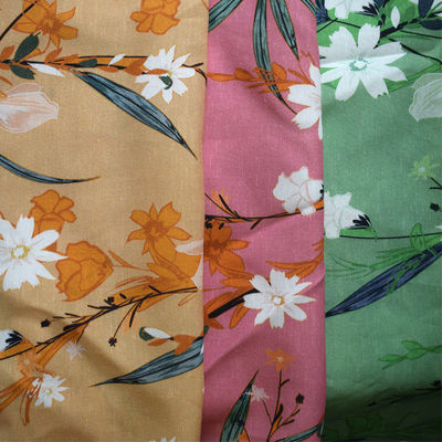 70% Tencel +20% Viskose Ramiefaser-+10% mischte Gewebe-Leinwandbindungs-Gewebe