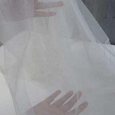 100% weiche Tulle Gewebe-Nylonverzerrung gestrickt für Brautbrautkleider