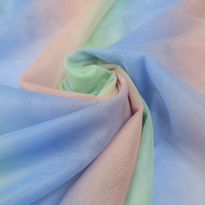 Dekorations-Mädchen-Rock DIY Hochzeitsfest-Tulles Mesh Fabric kleiden Polyeste 100%