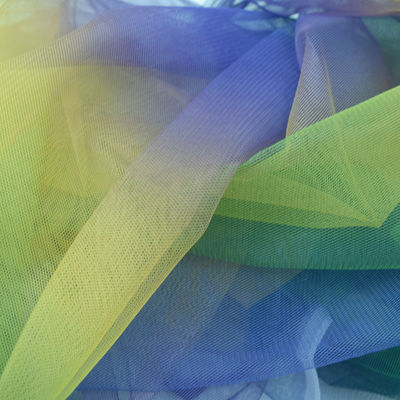 Ausdehnungs-Illusions-weiche Tulle-Gewebe PolyesterTextile-Gewebe 100%