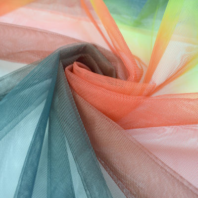 Ausdehnungs-Illusions-weiche Tulle-Gewebe PolyesterTextile-Gewebe 100%