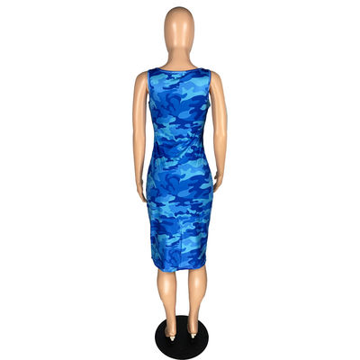 Milch-Fetzen-Seeblaue Westen-Hosenträger-Rock-Damen-elegantes sexy
