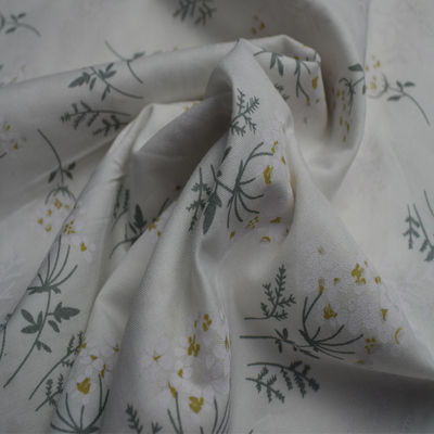 Kundenspezifisches Polyester-Baumwollgewebe-weiches Gefühl 115GSM druckte 55/56" 115 G/M 40S