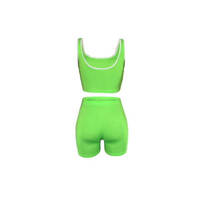 Reine Farbfrühlings-u. Sommer-sexy ärmellose Westen-kurze Hosen stellten 13 Farben ein