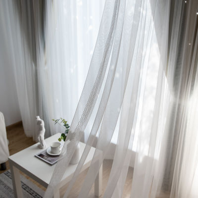 Leinwandbindung Wohnzimmer-Leinen-Vorhangstoff-hohe Schattierung