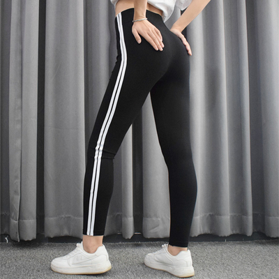 55% Viskose Scrunch-Kolben-Gamaschen 5% Spandex-Turnhallen-Yoga-laufende Hosen