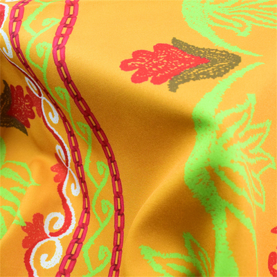 Heißer Mode-Stoff-Druck-Blumengewebe 148Cm der Verkaufs-verschiedener Farbe100%polyester Digital für Kleid