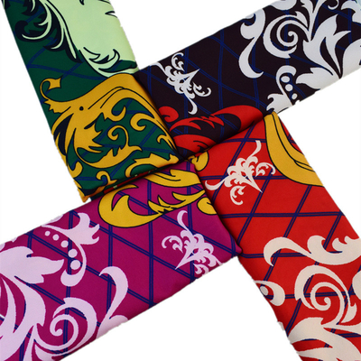 Königsblau-Polyester-Digital-Druck-Gewebe 100% für Rock