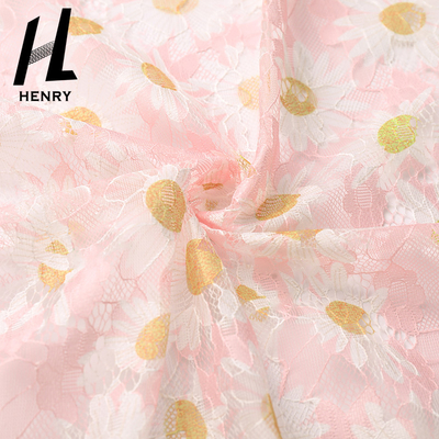 Kundengebundene weiche Tulle-Gewebe-Blume Digital, die Mesh Fabric druckt