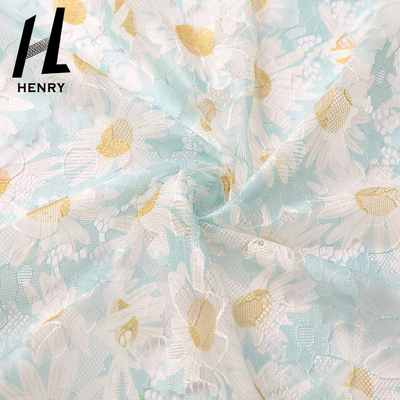 Kundengebundene weiche Tulle-Gewebe-Blume Digital, die Mesh Fabric druckt