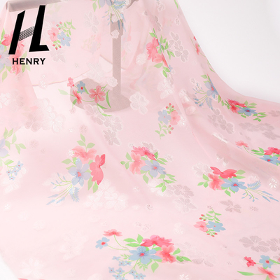 Kundenspezifischer weicher Tulle-Gewebe-Polyester-Textilmaterial-Druck 100% Chiffon- für Kleid
