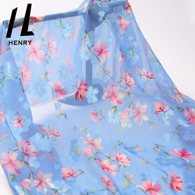 Modernes Chiffon- Kleidergewebe-Muster Digital, die Polyester-Gewebe druckt