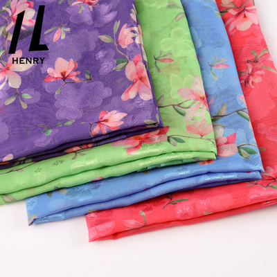 Breathable weiches Tulle-Gewebe-reines Polyester-Kleiderdruckverfahren-Chiffon- Gewebe
