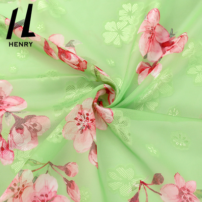 Kundenspezifisches Muster-Chiffon- Gewebe-Druck Mesh For Decoration Accessories