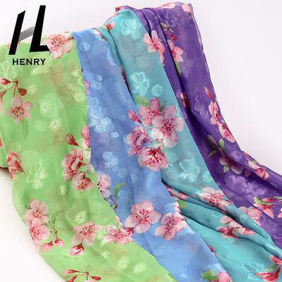 CER die Kleidungs-reines Polyester-Kleiderchiffon- Gewebe der weichen Tulle-Gewebe-Frauen