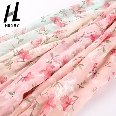 ODM-Polyester-Gewebes-Chiffon- Drucken für Kleiderkleid