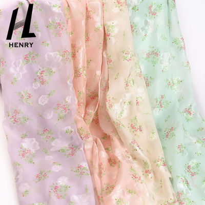 ODM druckte Chiffon- materielles Heirats-Kleider-Tulle-Gewebe