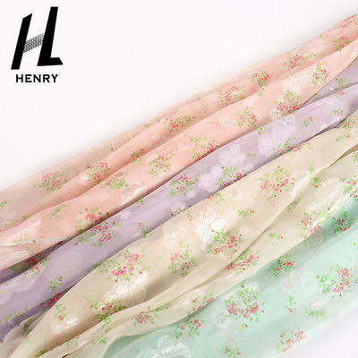 ODM druckte Chiffon- materielles Heirats-Kleider-Tulle-Gewebe