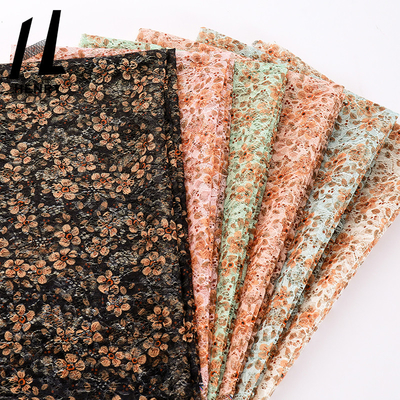 Polyester-Tulle-Gewebe-kundenspezifische Druck-Stickerei Mesh Printed Fabric For Dress der Großhandel-hohen Qualität