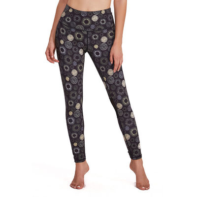 Breathable Polyester-Yoga keucht Sport-Turnhallen-Frauen-Gamaschen