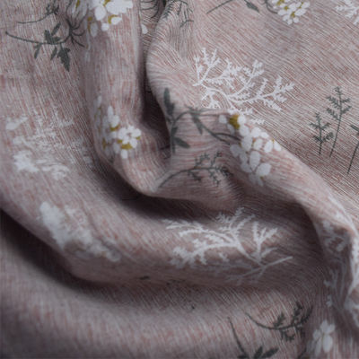 Gesponnene Blumenkleiderdruckebene mit 100 Polyester-Baumwollgewebe-Digital Druck